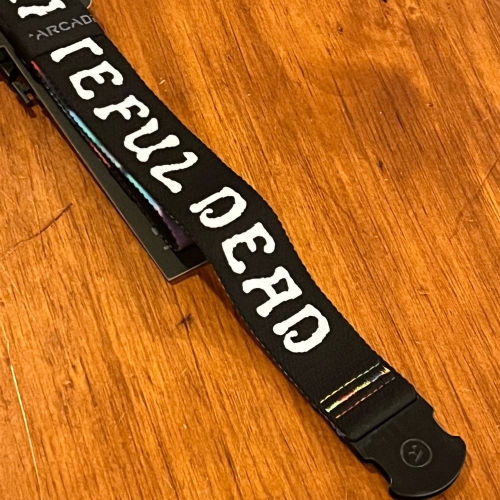 Arcade x The Grateful Dead Dancing Bear Belt new Adjustable Up To 40” - Picture 5 of 14